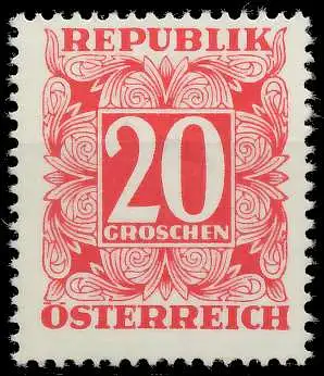 ÖSTERREICH PORTOMARKEN Nr 238xaw postfrisch 707ADE