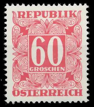 ÖSTERREICH PORTOMARKEN Nr 242xas postfrisch 7124DA