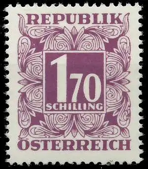 ÖSTERREICH PORTOMARKEN Nr 253xao postfrisch 7125A2