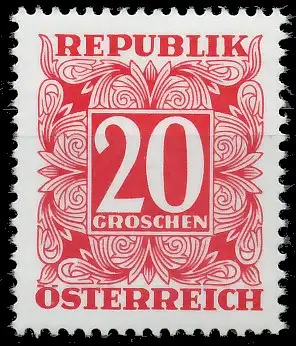 ÖSTERREICH PORTOMARKEN Nr 238z postfrisch 71260A