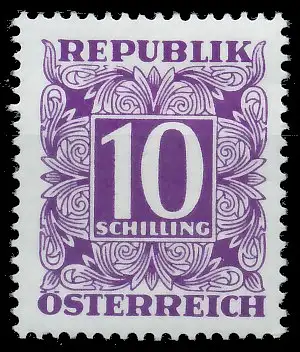 ÖSTERREICH PORTOMARKEN Nr 259z postfrisch 7126EE