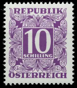 ÖSTERREICH PORTOMARKEN Nr 259z postfrisch 7126FA