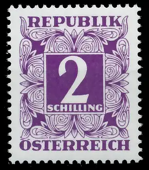 ÖSTERREICH PORTOMARKEN Nr 254z postfrisch 71270E