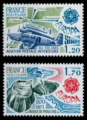 FRANKREICH 1979 Nr 2148-2149 postfrisch SF1FC1A