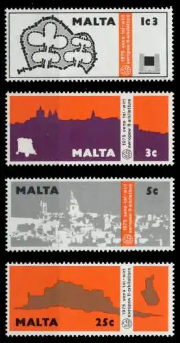 MALTA 1975 Nr 514-517 postfrisch SFFE446