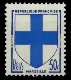 FRANKREICH 1958 Nr 1217 postfrisch SF537AE