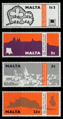 MALTA 1975 Nr 514-517 postfrisch S21C342