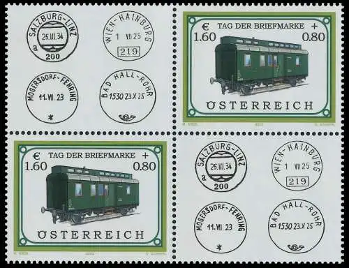 ÖSTERREICH 2002 Nr 2380 VBb postfrisch VIERERBLOCK S37DD92