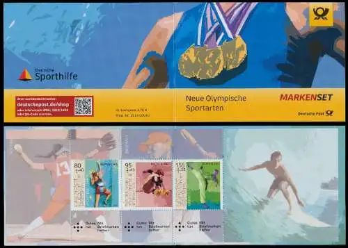 BRD BUND MARKENHEFTCHEN Nr MH 120 postfrisch S3811CA