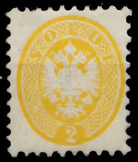 ÖSTERREICH LOMBARDEI VENETIEN Nr 19 ungebraucht 73148E