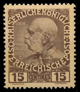 ÖSTERREICH POST AUF KRETA Nr 19 postfrisch 7314B2