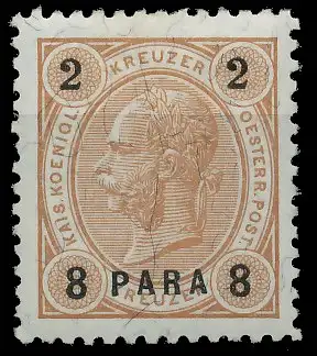 ÖSTERREICH POST IN DER LEVANTE Nr 20A L12 1 2 ungebraucht 73A94E