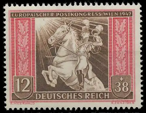 DEUTSCHES REICH 1942 Nr 822 postfrisch 742776