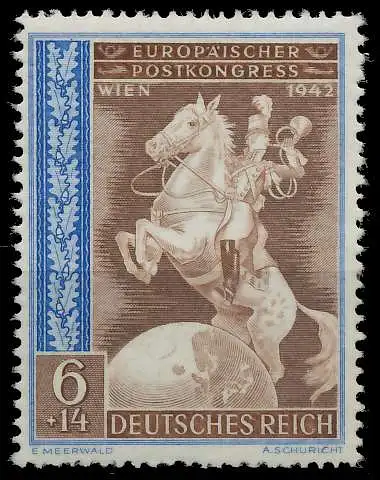 DEUTSCHES REICH 1942 Nr 821 postfrisch 742772