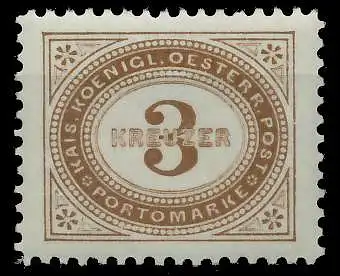 ÖSTERREICH PORTOMARKEN 1894 Nr 3F postfrisch 7428A6