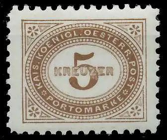 ÖSTERREICH PORTOMARKEN 1894 Nr 4A postfrisch 7428AA