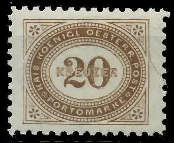 ÖSTERREICH PORTOMARKEN 1894 Nr 8A postfrisch 7428BA