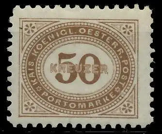 ÖSTERREICH PORTOMARKEN 1894 Nr 9E postfrisch 7428CE