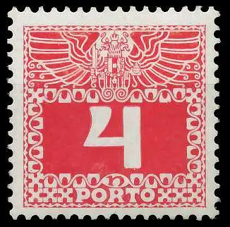 ÖSTERREICH PORTOMARKEN 1908 11 Nr 36x postfrisch 7428FA