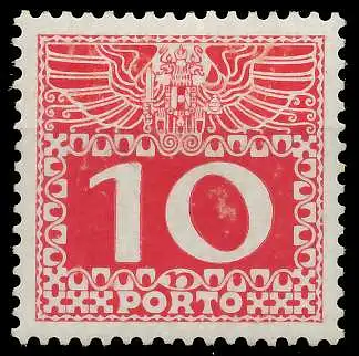 ÖSTERREICH PORTOMARKEN 1908 11 Nr 38x postfrisch 7428F6