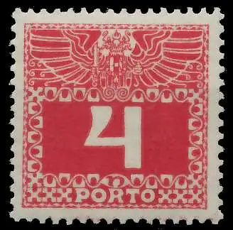 ÖSTERREICH PORTOMARKEN 1908 11 Nr 36z postfrisch 74291E
