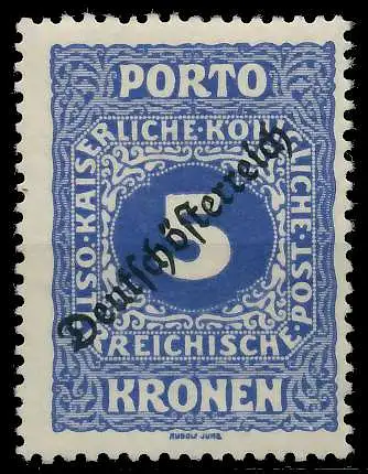 ÖSTERREICH PORTOMARKEN 1919 Nr 73 postfrisch 742956