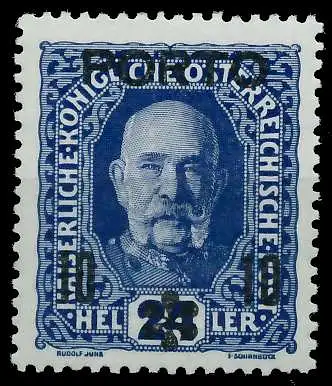 ÖSTERREICH PORTOMARKEN 1916 17 Nr 60 ungebraucht 742976