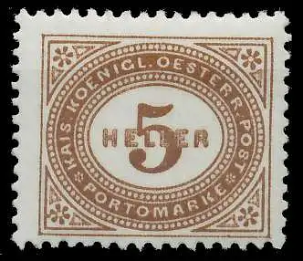 ÖSTERREICH PORTOMARKEN 1900 Nr 26A postfrisch 7429D6