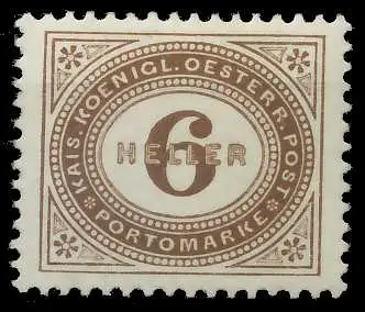 ÖSTERREICH PORTOMARKEN 1900 Nr 27A postfrisch 7429DA