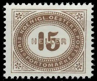 ÖSTERREICH PORTOMARKEN 1900 Nr 30A postfrisch 7429E6