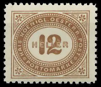 ÖSTERREICH PORTOMARKEN 1900 Nr 29D postfrisch 7429E2