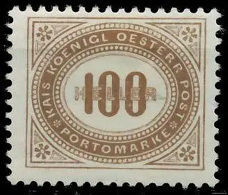 ÖSTERREICH PORTOMARKEN 1900 Nr 33A postfrisch 7429F6