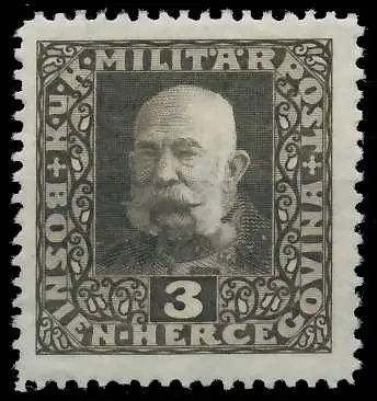 ÖSTERREICH BOSNIEN HERZEGOWINA Nr 99A postfrisch 7429FE