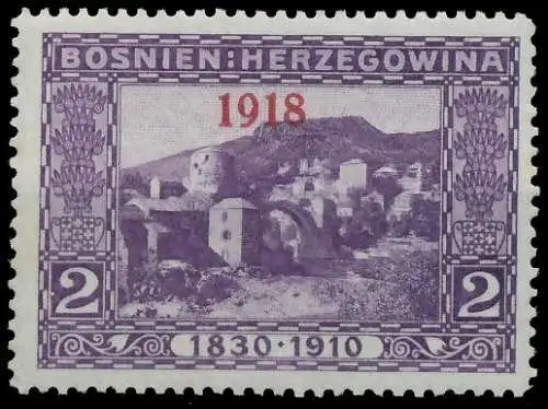 ÖSTERREICH BOSNIEN HERZEGOWINA Nr 147 ungebraucht 742ACE