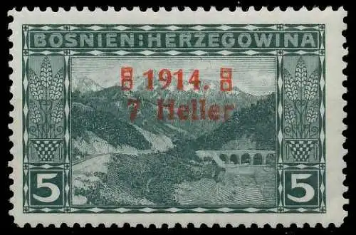 ÖSTERREICH BOSNIEN HERZEGOWINA Nr 89I postfrisch 742ADE