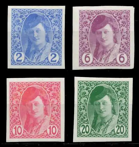 ÖSTERREICH BOSNIEN HERZEGOWINA Nr 85-88 ungebraucht 742B0A