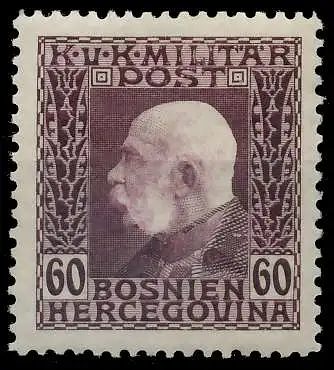 ÖSTERREICH BOSNIEN HERZEGOWINA Nr 78 ungebraucht 742B4E