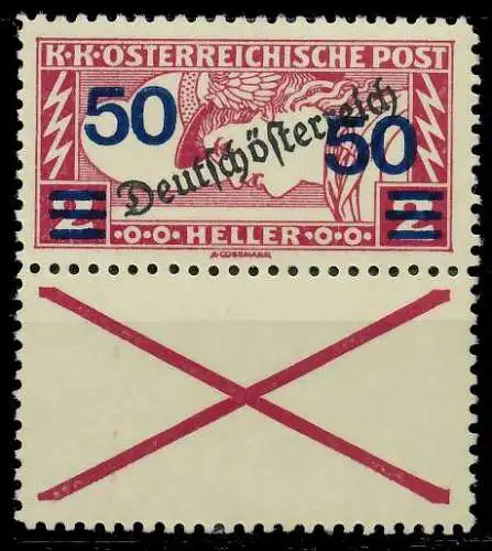 ÖSTERREICH 1919 Nr 254 KrUn postfrisch SENKR PAAR 742BE2