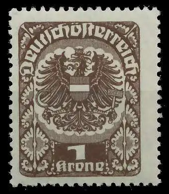 ÖSTERREICH 1920 Nr 313xa postfrisch ungebraucht 742CEE