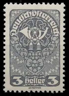 ÖSTERREICH 1919 Nr 255 postfrisch 742E22