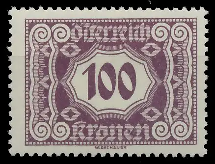 ÖSTERREICH PORTOMARKEN 1922 Nr 118 postfrisch 753CE2