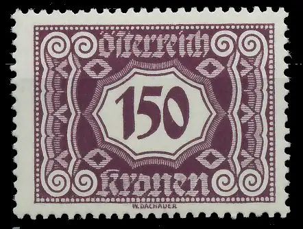 ÖSTERREICH PORTOMARKEN 1922 Nr 119 postfrisch 753CF6