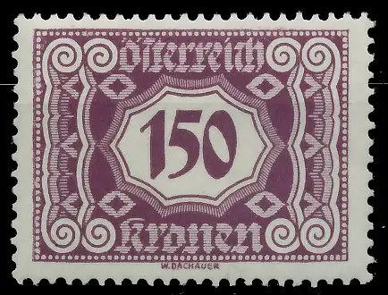 ÖSTERREICH PORTOMARKEN 1922 Nr 119 postfrisch 753CF2