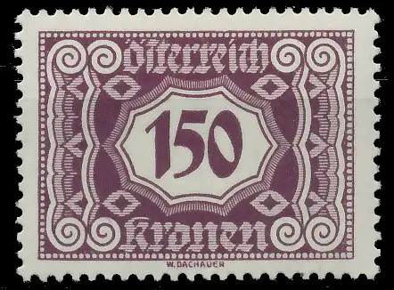 ÖSTERREICH PORTOMARKEN 1922 Nr 119 postfrisch 753CFE