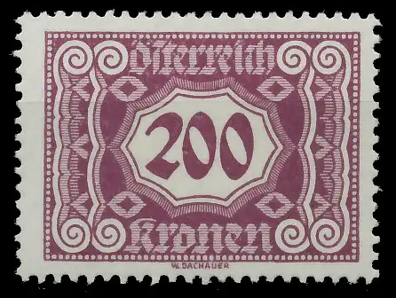 ÖSTERREICH PORTOMARKEN 1922 Nr 120 postfrisch 753D16