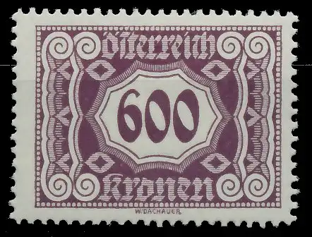 ÖSTERREICH PORTOMARKEN 1922 Nr 122 postfrisch 753D26