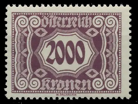 ÖSTERREICH PORTOMARKEN 1922 Nr 128 postfrisch 753D6A