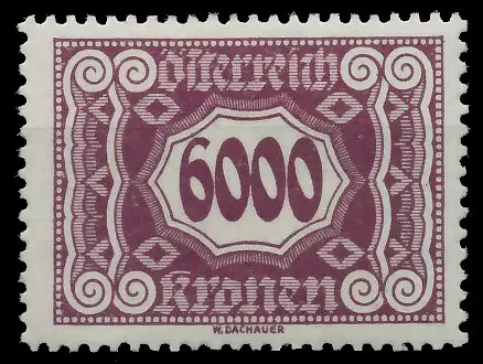 ÖSTERREICH PORTOMARKEN 1922 Nr 131 ungebraucht 753DCA