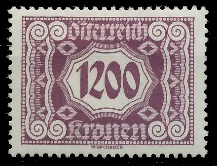 ÖSTERREICH PORTOMARKEN 1922 Nr 125 ungebraucht 753DC6