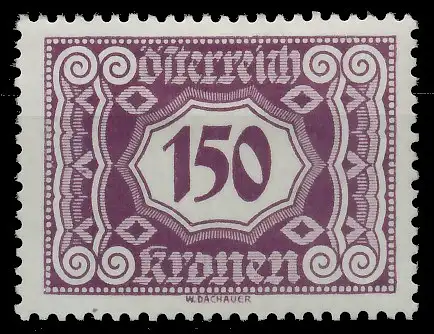ÖSTERREICH PORTOMARKEN 1922 Nr 119 ungebraucht 753D9A